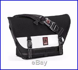 Chrome MINI METRO Black White Chrome Seat-belt Buckle Weatherproof Messenger Bag