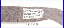 DAVIS Aircraft Seat Belt FDC-2700-10 GRAY Buckle RM1680-603-0256-LF50 1965 NOS
