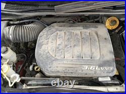 DODGE CARAVAN 2016 Used Gray Passenger Seat Belt & Retractor No Buckle