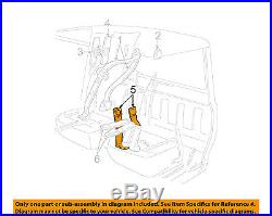 FORD OEM 07-09 Ranger Front Seat Belt-Buckle End Left 7L5Z1061203AA