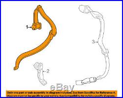 FORD OEM Freestyle Rear Seat Belt-Buckle Retractor Assembly Left 6F9Z74611B69BA