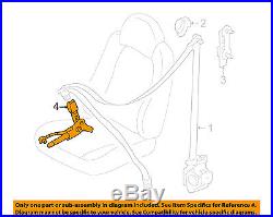 FORD OEM Front Seat Belt-Buckle End 6L8Z7861203AA