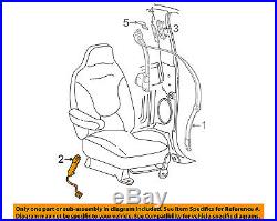 FORD OEM Front Seat Belt-Buckle Left 2L1Z7861203AAB