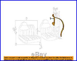 FORD OEM Front Seat Belt Buckle-Retractor Assy Left 2L3Z78611B09AAD