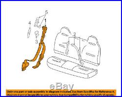 FORD OEM Front Seat Belt Buckle-Retractor Assy Left 6C3Z35611B09AAA