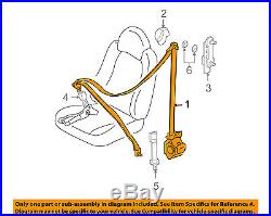 FORD OEM Front Seat Belt Buckle-Retractor Assy Left AL8Z78611B09AA