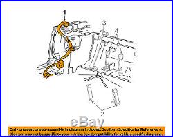 FORD OEM Mustang Front Seat Belt Buckle-Retractor Assy Left XR3Z76611B09AAA