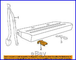 FORD OEM Rear Seat Belt-Belt & Buckle Retractor F2UZ1660044V