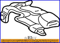 FORD OEM Rear Seat Belt-Belt & Buckle Retractor F2UZ1660044V