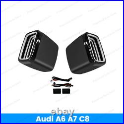 For Audi A6 A7 C8 Seat Belt Buckle Atmosphere Lamp 30 Colors LED Ambient Light