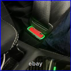 For Audi A6 A7 C8 Seat Belt Buckle Atmosphere Lamp 30 Colors LED Ambient Light