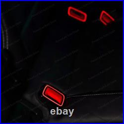 For Audi A6 A7 C8 Seat Belt Buckle Atmosphere Lamp 30 Colors LED Ambient Light