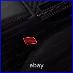 For Audi A6 A7 C8 Seat Belt Buckle Atmosphere Lamp 30 Colors LED Ambient Light