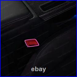 For Audi A6 A7 C8 Seat Belt Buckle Atmosphere Lamp 30 Colors LED Ambient Light