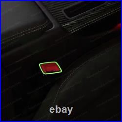 For Audi A6 A7 C8 Seat Belt Buckle Atmosphere Lamp 30 Colors LED Ambient Light
