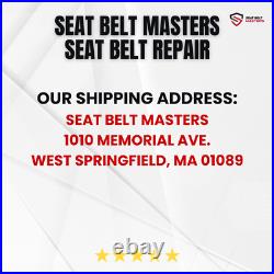 For Cadillac DTS SEAT BELT REPAIR BUCKLE TENSIONER REBUILD Triple Stage