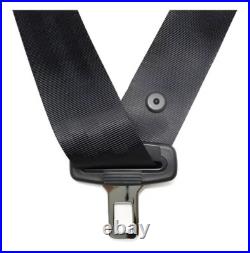 For all toyota car Seat Belts 2 pcs Strong Buckle clip Safe Road Black