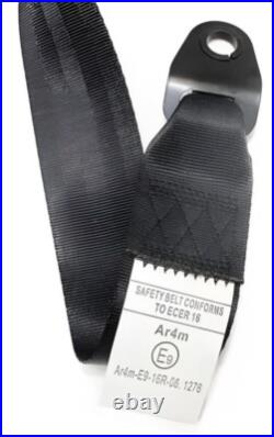 For all toyota car Seat Belts 2 pcs Strong Buckle clip Safe Road Black