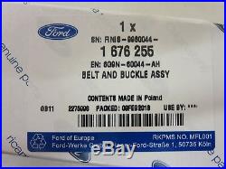 Ford Galaxy & S-MAX New Genuine Rear Right & Centre Seat Belt Buckle 1676255