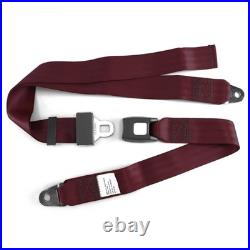 Ford Truck 1980 1986 F150 Standard 3pt BURG Bench Seat Belt Kit 3 Belts