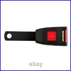 Front Automatic Inertia Seat Belt For Classic Car with 15cm Buckle Black