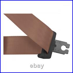 Front Automatic Inertia Seat Belt For Classic Car with 15cm Buckle Black