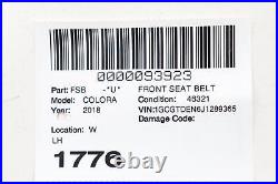 Front Left Side Seat Belt Seatbelt Buckle Oem Chevrolet Colorado 2015 2022