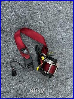 Front Right Seat Belt Buckle Red Strap Jaguar F Type (2014-2017) Oem