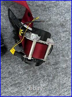 Front Right Seat Belt Buckle Red Strap Jaguar F Type (2014-2017) Oem