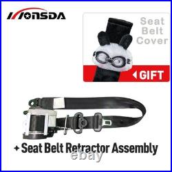 Front Seat Left Side Safety Belt Buckle 3 Piont Black For Ford FOCUS 2015-2017