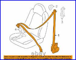 GENUINE FORD R Front Seat Belt Buckle Retractor 6L8Z-78611B08-AAB Escape 2005-07