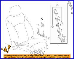 GM OEM Front Seat Belt-Buckle 19299035