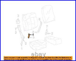 GM OEM Front Seat Belt-Buckle End 88957875