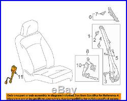 GM OEM Front Seat Belt-Buckle Left 19300609