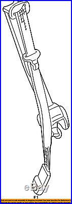 GM OEM Front Seat-Belt & Buckle Retractor 19121716