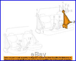 GM OEM Front Seat-Belt & Buckle Retractor Left 12377465