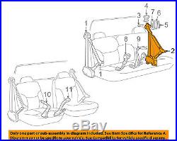 GM OEM Front Seat-Belt & Buckle Retractor Left 12377465