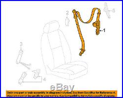 GM OEM Front Seat-Belt & Buckle Retractor Left 19181022