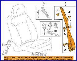 GM OEM Front Seat-Belt & Buckle Retractor Left 19256883