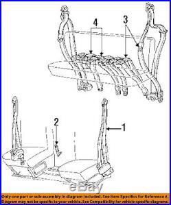 GM OEM Front Seat-Belt & Buckle Retractor Right 12380234