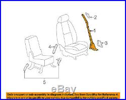 GM OEM Front Seat-Belt & Buckle Retractor Right 19256092