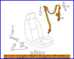 GM OEM Front Seat-Belt & Buckle Retractor Right 19256145