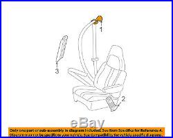 GM OEM Front Seat-Belt & Buckle Retractor Right 19260280