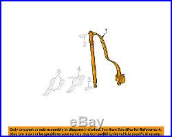GM OEM Rear Seat Belt-Belt & Buckle Retractor Left 89022606