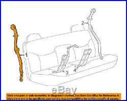 GM OEM Rear Seat Belt-Belt & Buckle Retractor Right 12385792