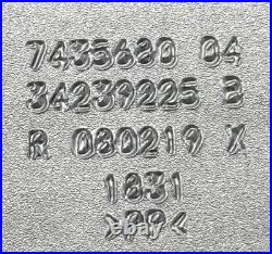 Genuine BMW X5 G05 & X7 G07 Rear Centre 2nd Row Seat Belt Buckle 72117435680 OEM