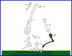 Genuine Front Right Seat Belt Buckle End DG1Z-5461202-BH