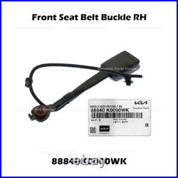 Genuine? Front Seat Belt Buckle RH 88840K0000WK for Kia Soul 2020 2021