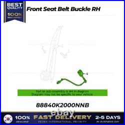 Genuine? Front Seat Belt Buckle RH 88840K2000NNB for Hyundai Venue