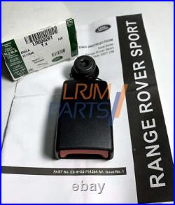 Genuine Land Rover LR3 LR4 REAR SEAT BELT BUCKLE OUTER RH LR009291 Genuine Land Rover LR3 LR4 REAR SEAT BELT BUCKLE OUTER RH LR009291